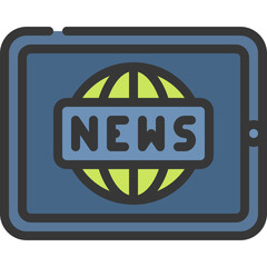 News Tablet Icon