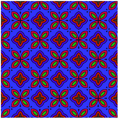 Seamless vector background with repeat pattern. multicolored  mosaic. Perfect for fashion, textile design, cute themed fabric, on wall paper, wrapping paper, fabrics and home decor.