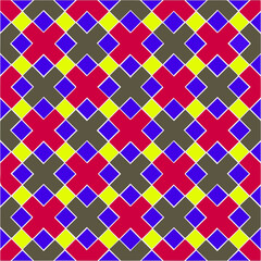 Seamless vector background with repeat pattern. multicolored  mosaic. Perfect for fashion, textile design, cute themed fabric, on wall paper, wrapping paper, fabrics and home decor.