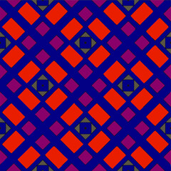 Seamless vector background with repeat pattern. multicolored  mosaic. Perfect for fashion, textile design, cute themed fabric, on wall paper, wrapping paper, fabrics and home decor.