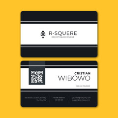 editable business card template