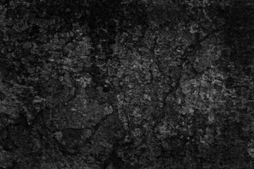 Fototapeta na wymiar abstract black background blank concrete wall grunge stucco cracked texture