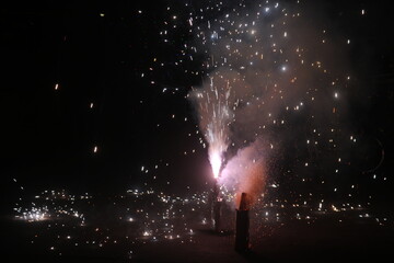 fire and smoke