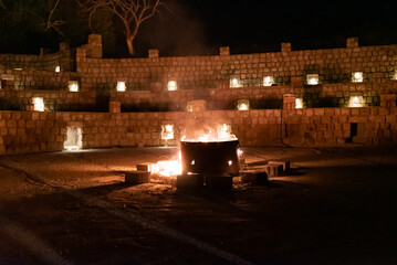 Bonfire celebration in Turkey