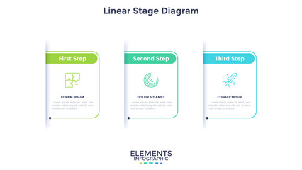 Modern Infographic Vector Futuristic Template