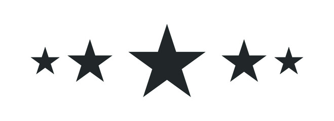 star icon vector symbol template