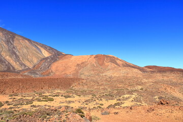 Teide National Park on Tenerife, with lava fields and the Teide volcano