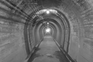 横田トンネル自転車道の風景1