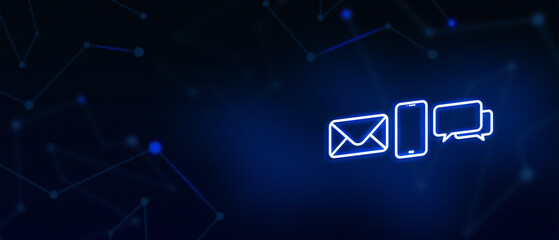 Contact us, email contact, call, message, landing page, background, cover page, icon