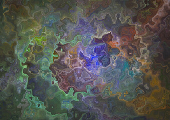 Abstract background illustration, modern hipster futuristic fractal flame graphic. colorful surreal poster, banner