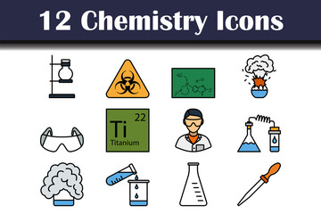 Chemistry Icon Set