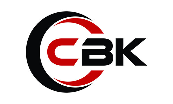 CBK swoosh three letter logo design vector template | monogram logo | abstract logo | wordmark logo | letter mark logo | business logo | brand logo | flat logo | minimalist logo | text | word | symbol