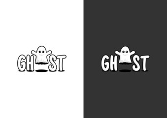 GHOST Wordmark Logo - Letter 