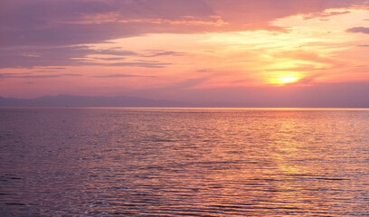 Wenn die Sonne untergeht