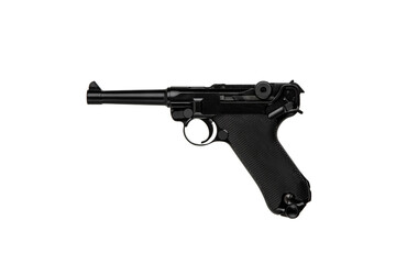 Air gun. Modern pneumatic weapon for air soft, sports and entertainment. A dummy, a copy of a real...