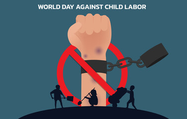 World day against child labour,stop child labour in world.