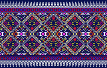 Set of symmetrical components in a continuous pattern for décor. Wallpaper, textiles, and ceramics all have prints. Illustration in vector format.