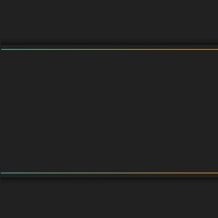 black 3d background with color line