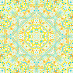 Fototapeta na wymiar Abstract seamless pattern with geometric elements structure.