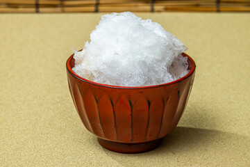 かき氷　asian  type of epidemic shaved ice
