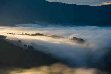 広島市安佐北区荒谷山から見える雲海