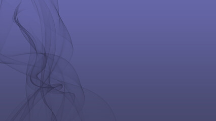 A beautiful illustration with smoke effect on a gradient background.