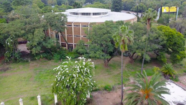 The design of the building is unique and catches the attention of those who see it. This is a masterpiece using modern technology and an important symbol of pride and prestige.