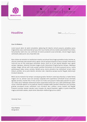 Elegant Professional Modern corporate Business print ready letterhead design bundles