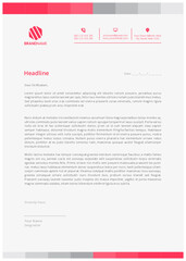 Elegant Professional Modern corporate Business print ready letterhead design bundles