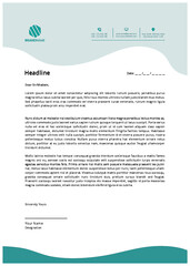 Elegant Professional Modern corporate Business print ready letterhead design bundles