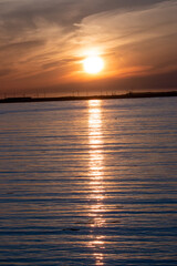 Obraz premium A sunset in cows head newfoundland