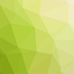 Fototapeta na wymiar Bright green polygon pattern. Low poly design. Vector illustration 