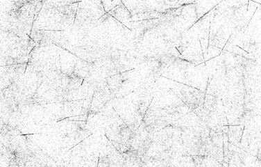 Grunge Black And White Urban. Dark Messy Dust Overlay Distress Background. Easy To Create Abstract Dotted, Scratched, Vintage Effect With Noise And Grain
