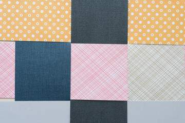 checkered paper background