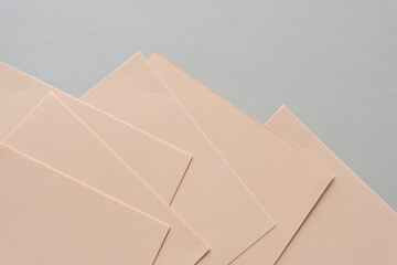 paper background with scattered sheets