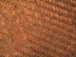 Woven bamboo texture, natural background of bamboo.