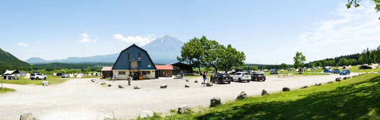 「ふもとっぱらキャンプ場」in 静岡県 富士宮市 