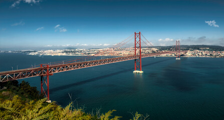 Fototapeta premium Views of the beautiful city of Lisbon