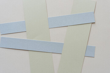 paper background with overlapping paper stripes