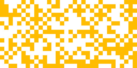 Background with pixels, abstract digital banner