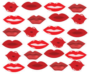 Fototapeta premium lips, kiss, love, world kiss day