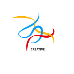 Creative design agency logo