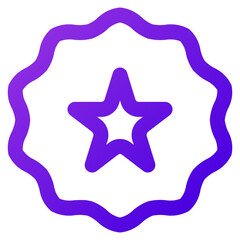 sticker icon illustration