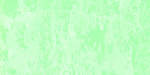 Abstract bright green painted texture, Green neo mint color watercolor background with grunge texture, Creative green paper texture with space.