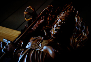 仏像（実家である慈恩寺所蔵）