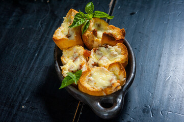 bread with crazy meat
