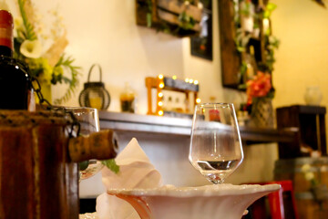 Mesa restaurante típico mediterráneo