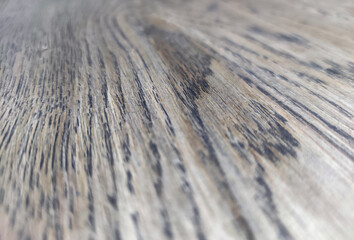 Natural wood background with blurred elements