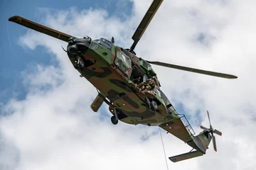 Outdoor kussens Military combat helicopter © Mykhaylyk