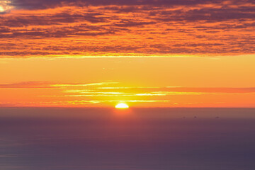 Sunset on Mount Tamalpais
